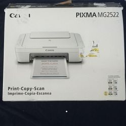 (1) Canon Pixma MG2522 All-In-One Color Inkjet Printer (Never Used)