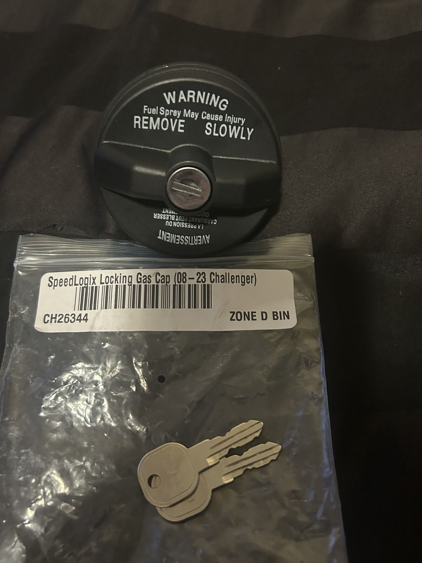 Speedlogix Locking Gas Cap