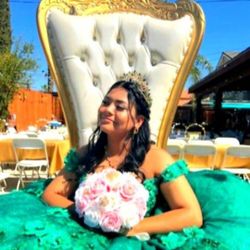 Gorgeous Throne Chairs. 