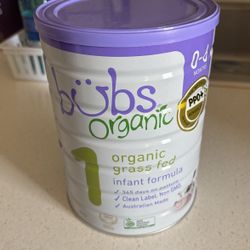 Bubs Organic Baby Formula