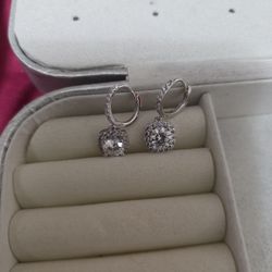 Moissanite Earrings 