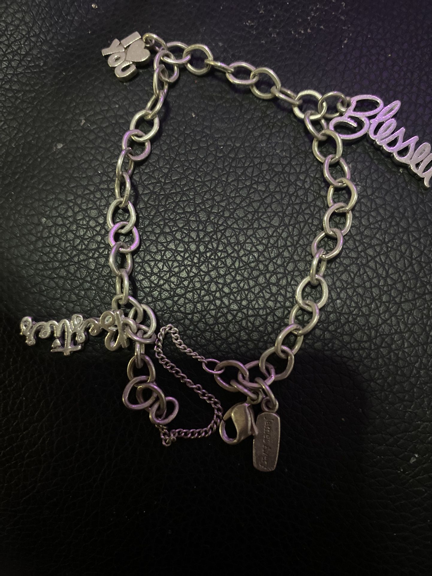 James Avery Vintage Charm Bracelet 