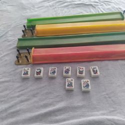 Vintage Mah Jonn Racks / Replacement Flower Tiles