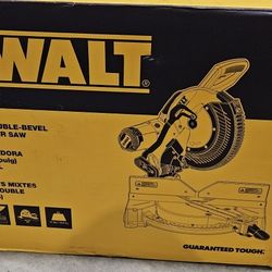 Dewalt 12" double bevel compound miter saw