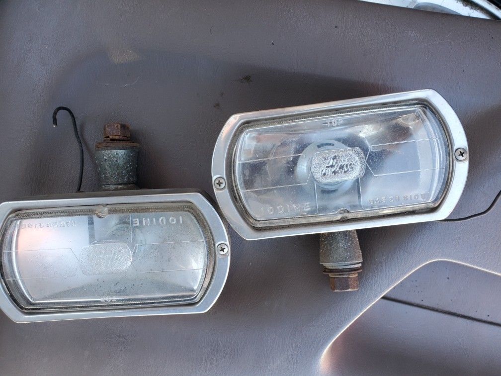 Vintage Aris Iodine Driving Lights #1051/1054