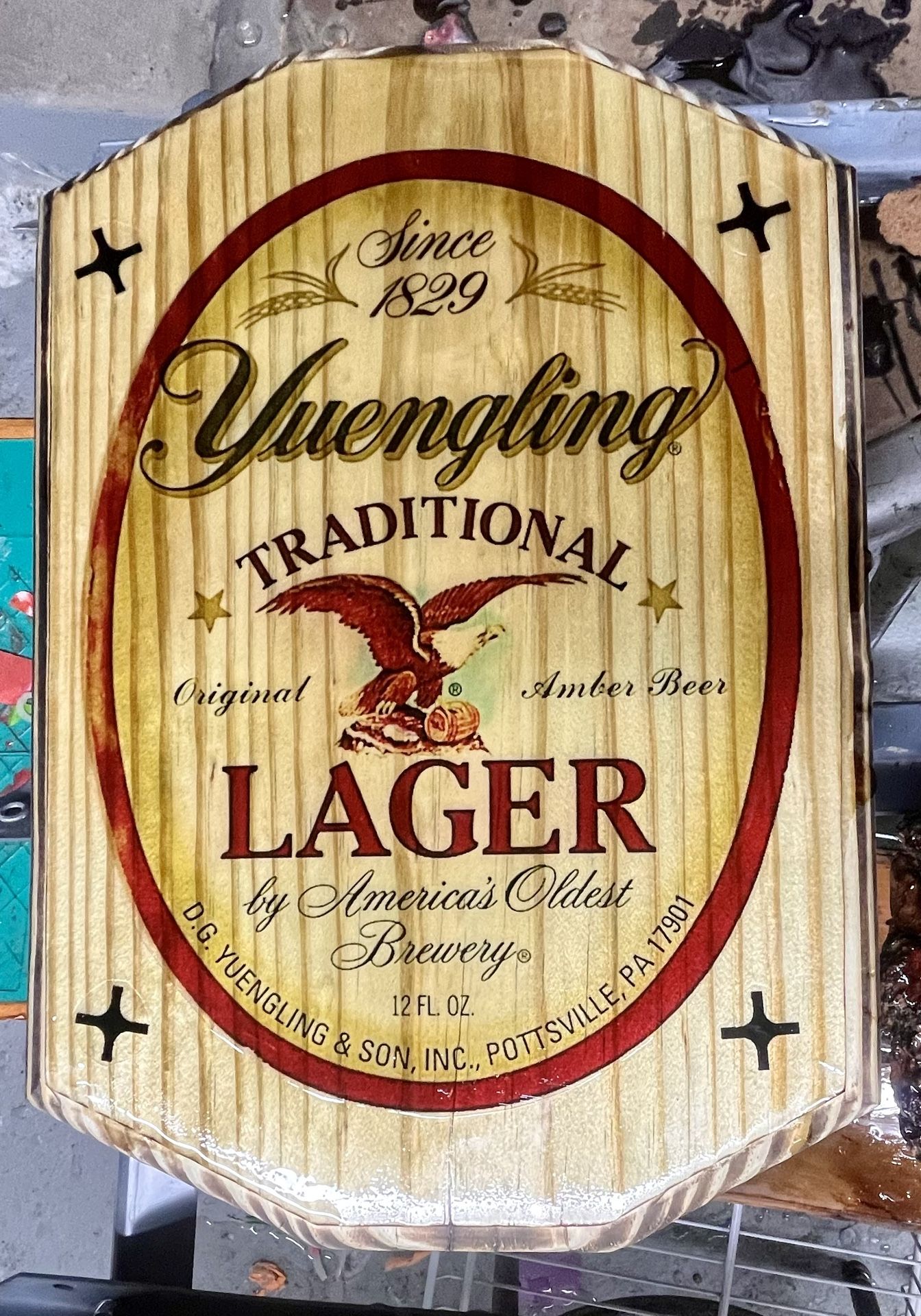 yuengling lager Resin Plaque 