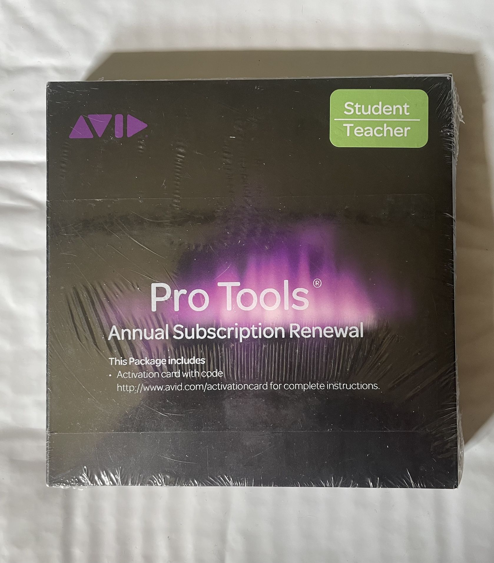 Avid Pro Tools Annual Subscription Renewal 