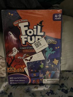 Press & Peel Foil Fun (Halloween)