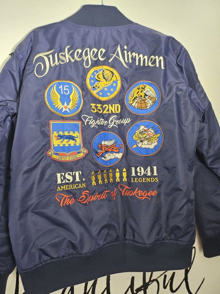 Authentic Tuskegee Airmen Bomber Jacket