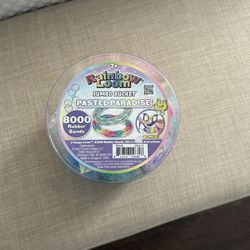 Rainbow Loom Rubber Band Kit (8000 rubber bands)