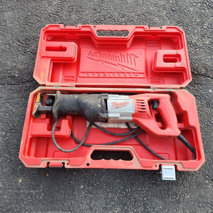 Milwaukee 12 Amp Sawzall/Reciprocating Saw