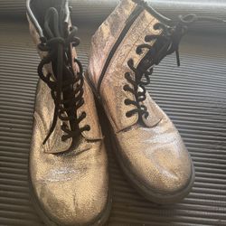 Pink Glitter Dr. Martens