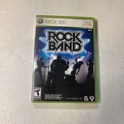 Xbox 360 Rockband Game 