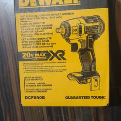 Dewalt 20v Xr 3/8 Impact Wrench Tool Only
