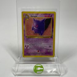 Pokémon TCG Fossil Gengar 20/62 English