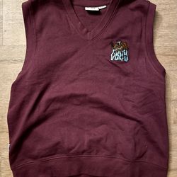 Burgundy Obey vest