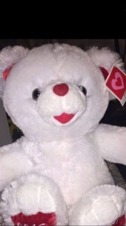 BRAND NEW WITH TAGS~ "VALENTINE'S DAY" SWEETHEART PLUSH TEDDY BEAR