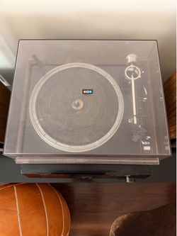 Vintage BIC Record Player + JBL J216A Speaker / Kenwood Stereo Setup