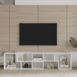 Double L-Shaped TV Stand