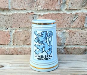 Vintage Lowenbrau Muchen Stein