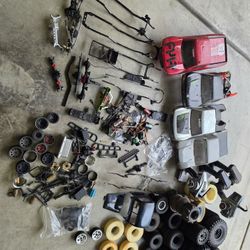 R/c Car Truck Crawler Parts Lot 