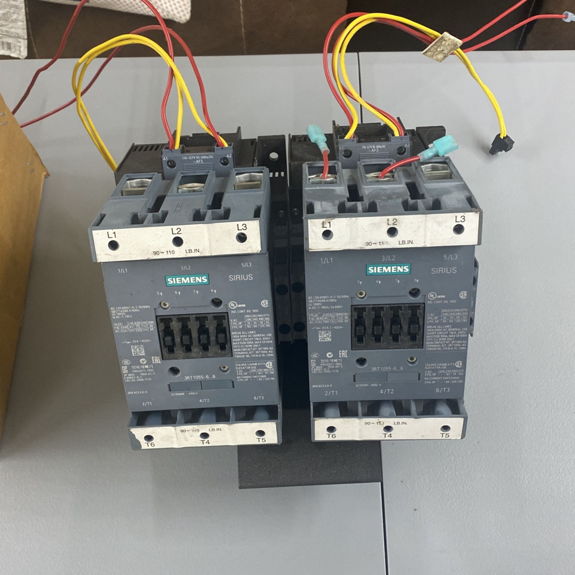 Siemens Line Starters  { $600.00 For BOTH} GREAT DEAL!!!