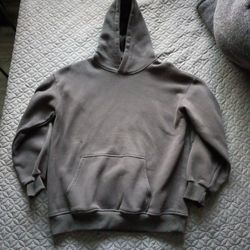 Dark grey oversized hoodie