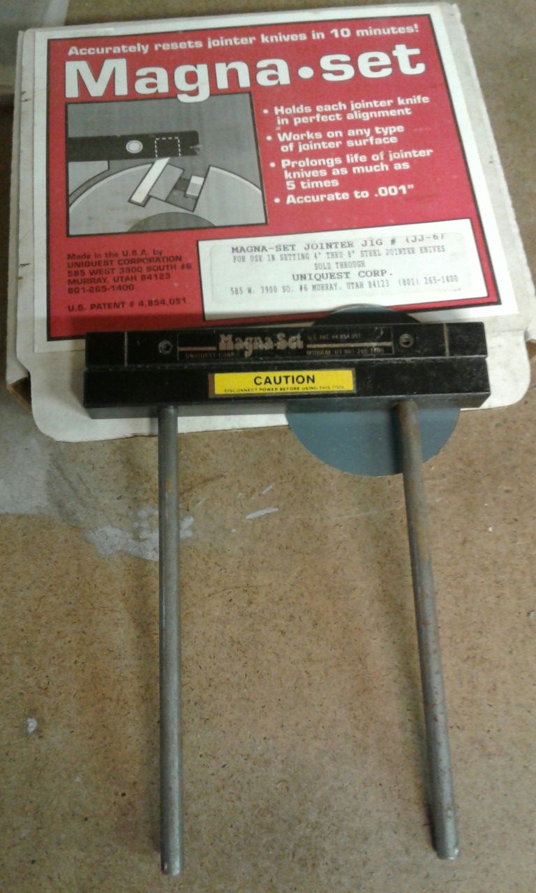Magna-set Jointer Knife Setting Jig