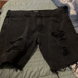 Express Distressed Shorts