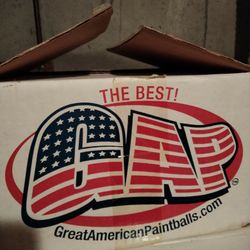 Case Of 2000 Great American paintballs