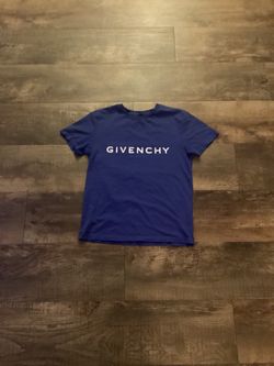 Givenchy shirt, blue, kids size large 12
