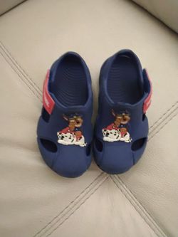 Paw Patrol sandals, Used