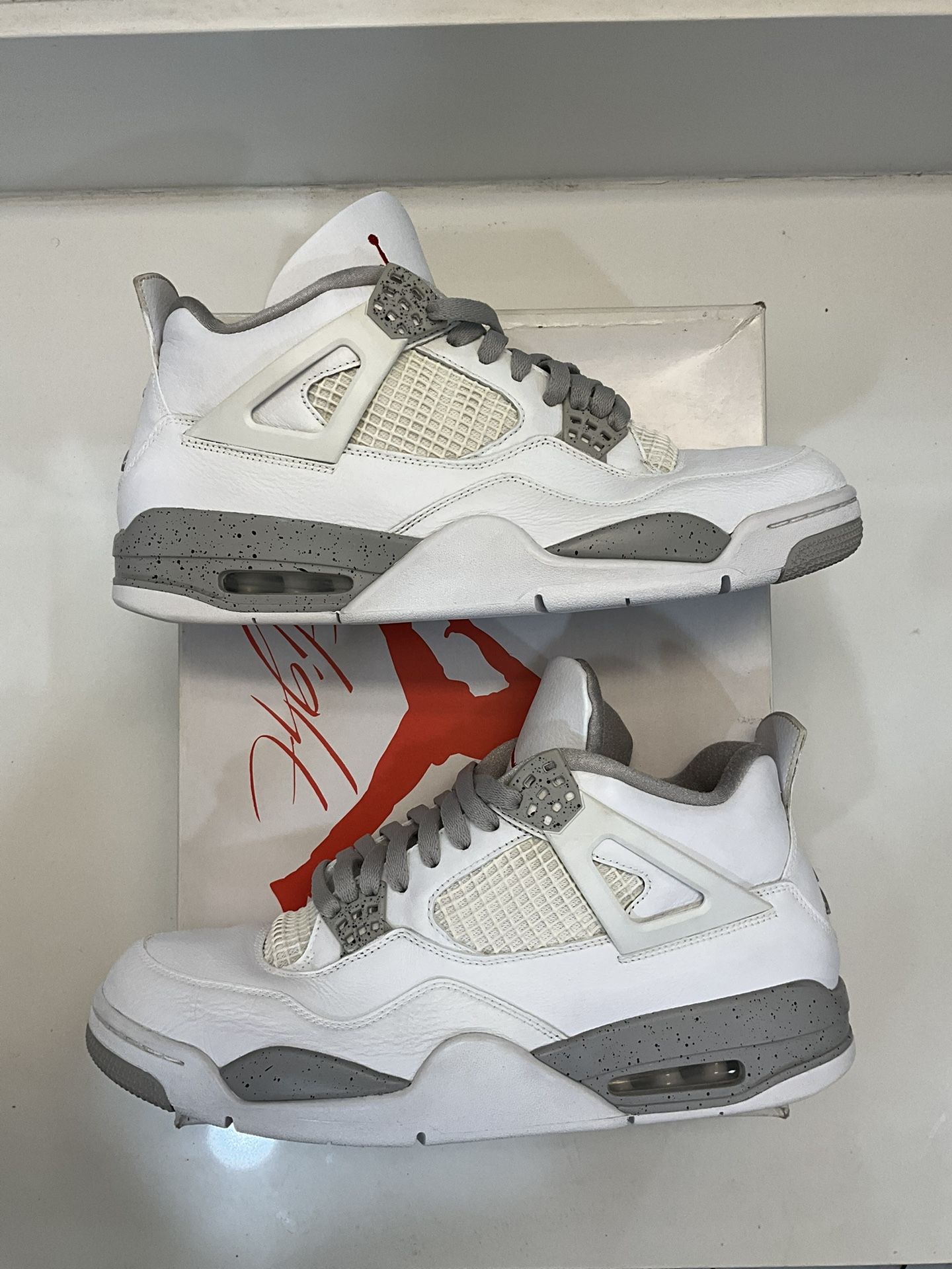 Jordan 4 Retro White Oreo (2021) Men’s Size 12