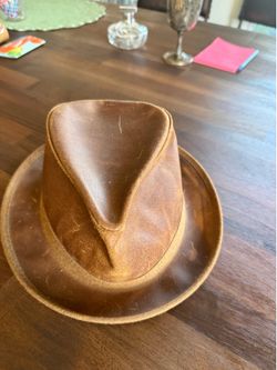 Ashbury SOHO leather Fedora