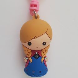 Disney Frozen Anna Figural Bag Clip Keychain