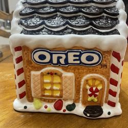 Vintage Oreo Christmas Cookie Jar 