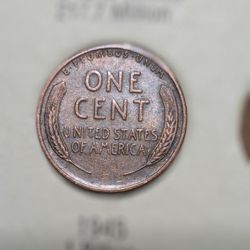 1945 No Mint Penny