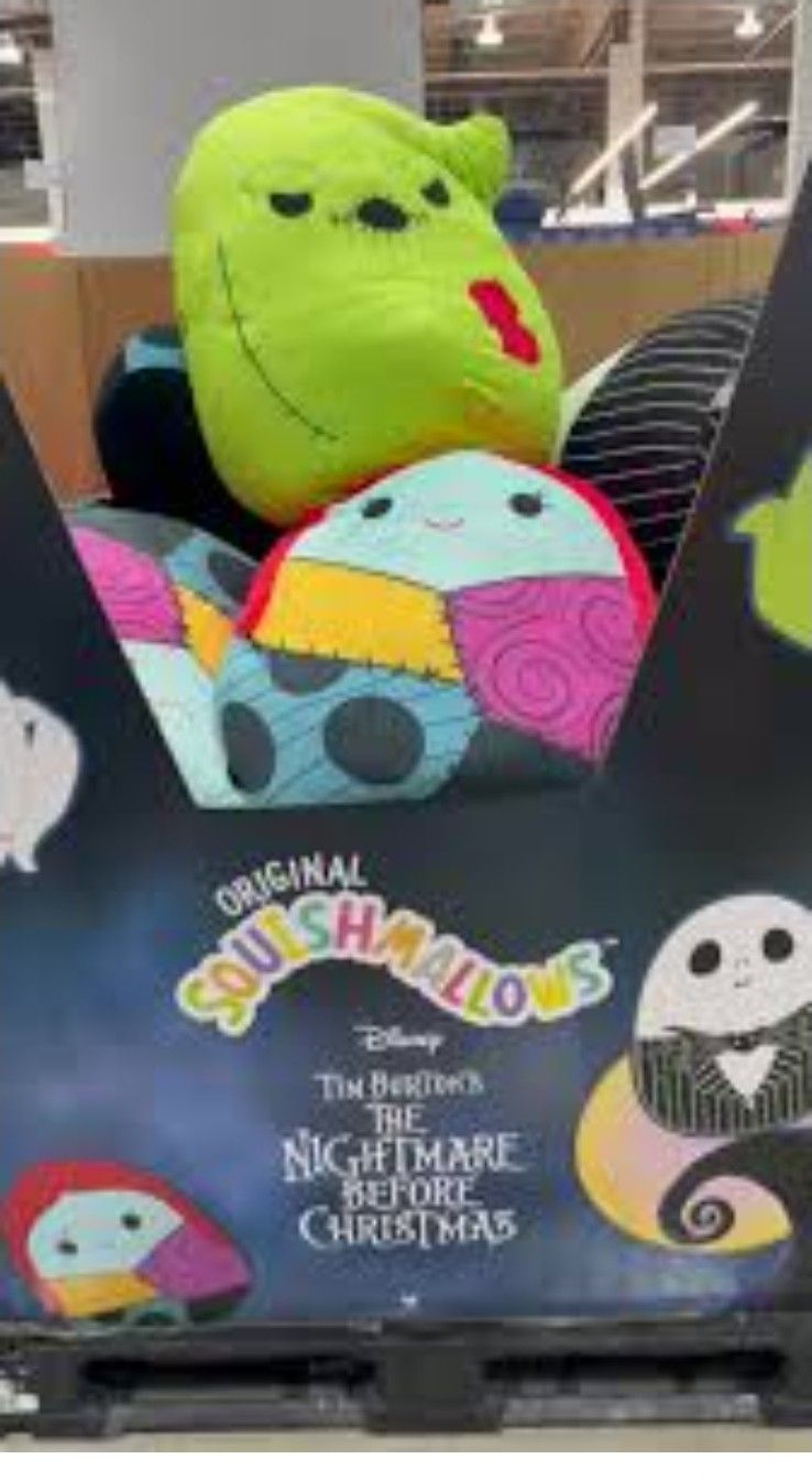 Disney Squishmallows 20" JUMBO Oogie Boogie - The Nightmare Before Christmas