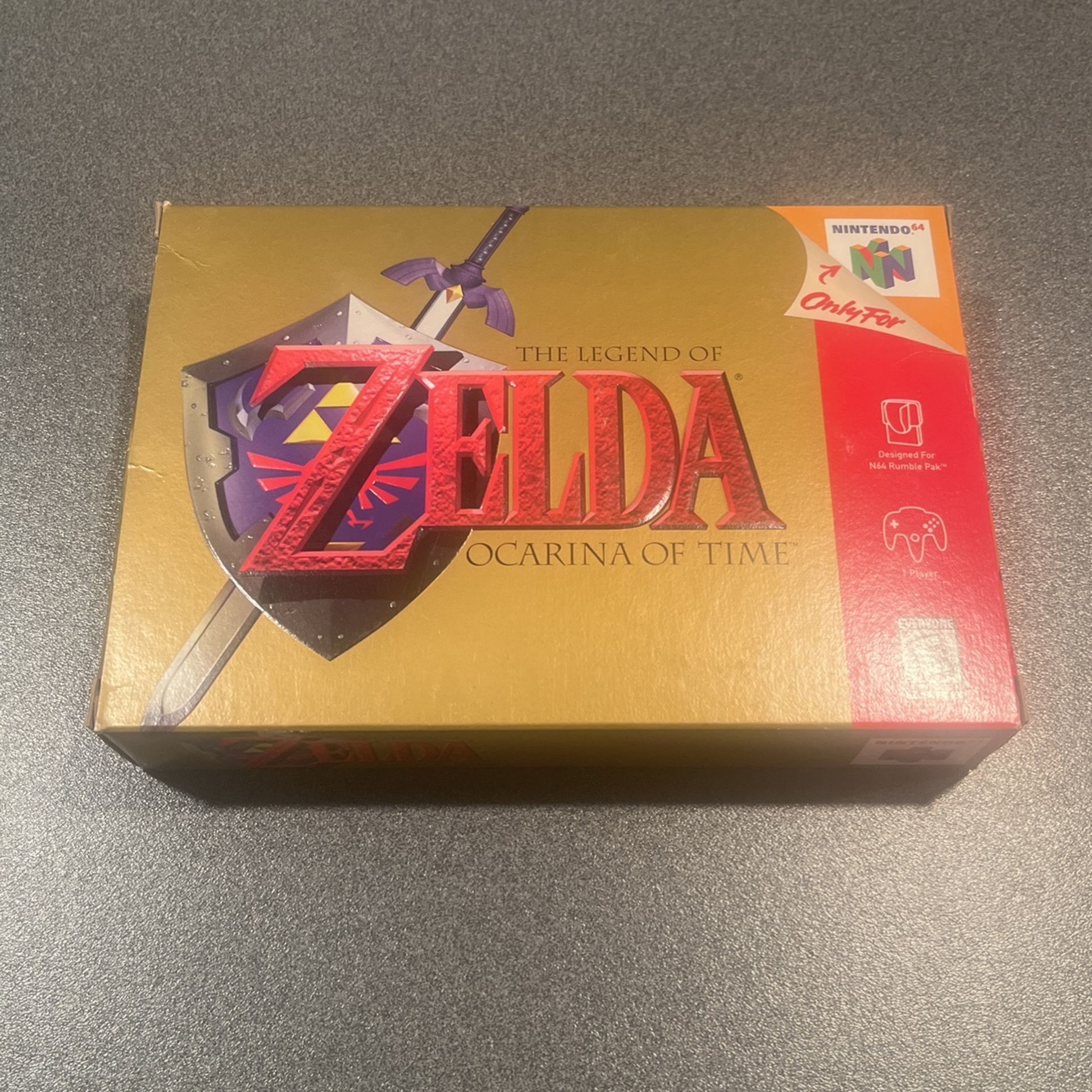 Zelda Ocarina of Time N64 CIB