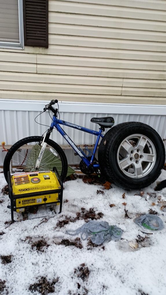 Jacuzzi Bikes Mower Wagons Everything For $150