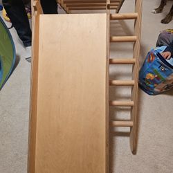 Pikler Triangle with Slide/Climbing Board