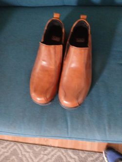 BROWN SAO SLIP ON SHOES