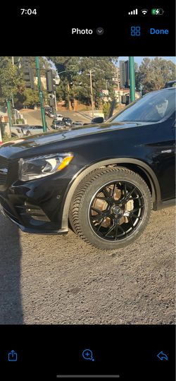 Mercedes Glc new 19” Amg Style rims new tires set sample pic. All new