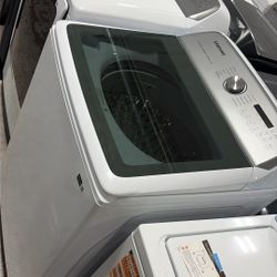Samsung Gas Dryer And Topload Washer 