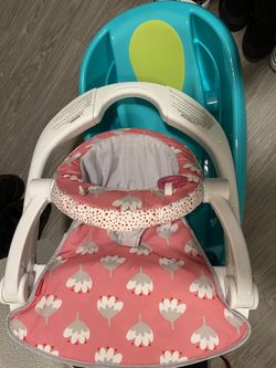 Baby tub and chair and swing