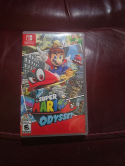 Adult Owned Like New Super Mario Odyssey For Nintendo Switch
