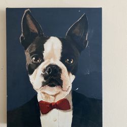 Cute Dog Art Portrait 