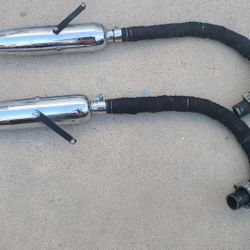 1971 Honda CB350 Exhaust, Pair