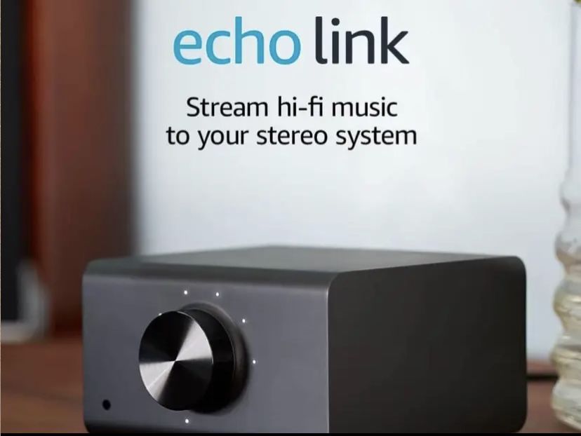 New Amazon Echo Link Smart Assistant Black Hi- Fi Music Streamer