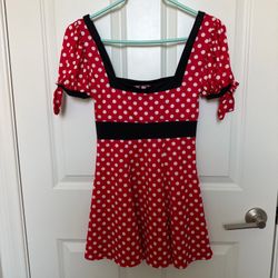 Adult Minnie Mouse / French Maid Costume M-L size sexy outfit Dress